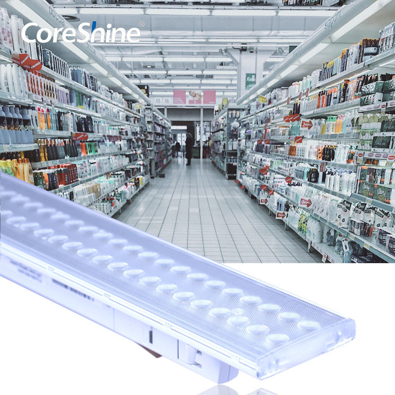 1.5m 50watt Supermarket Lighting , 8000lm Low Bay LED Light Fixtures