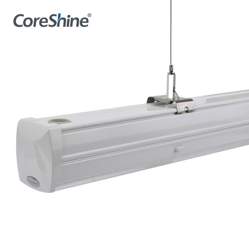 1200mm Pre Wired LED Linear Lighting System , Plug and Play Trunking Rail