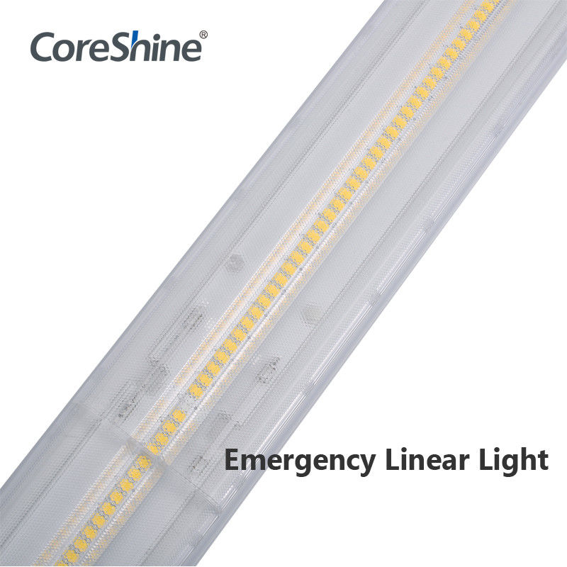 1.2M 6000K 95CRI LED Linear Trunking System With Emergency Battery